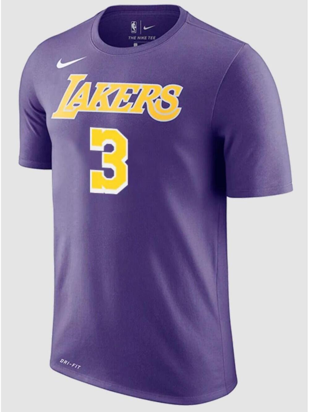 (C288) Los Angeles Lakers Anthony Davis #3 Statement T-Shirt Youth Size XLarge